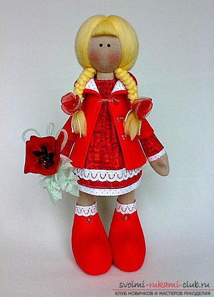 How to sew an author's doll Konne Snezhka. Photo №1