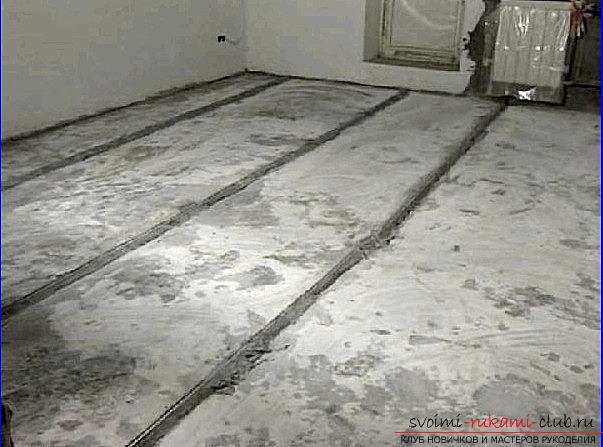floor by own hands in a private house. Photo №4