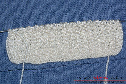 Vzory pletení pro anglické gumové pásky jsou zdarma. Foto č. 6