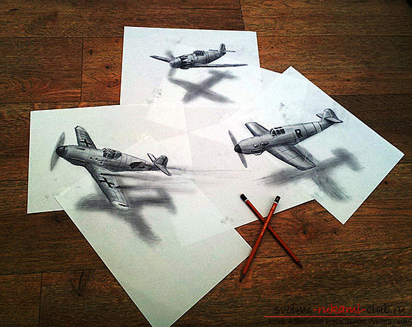 A lesson drawing 3d images for beginners. Photo # 2
