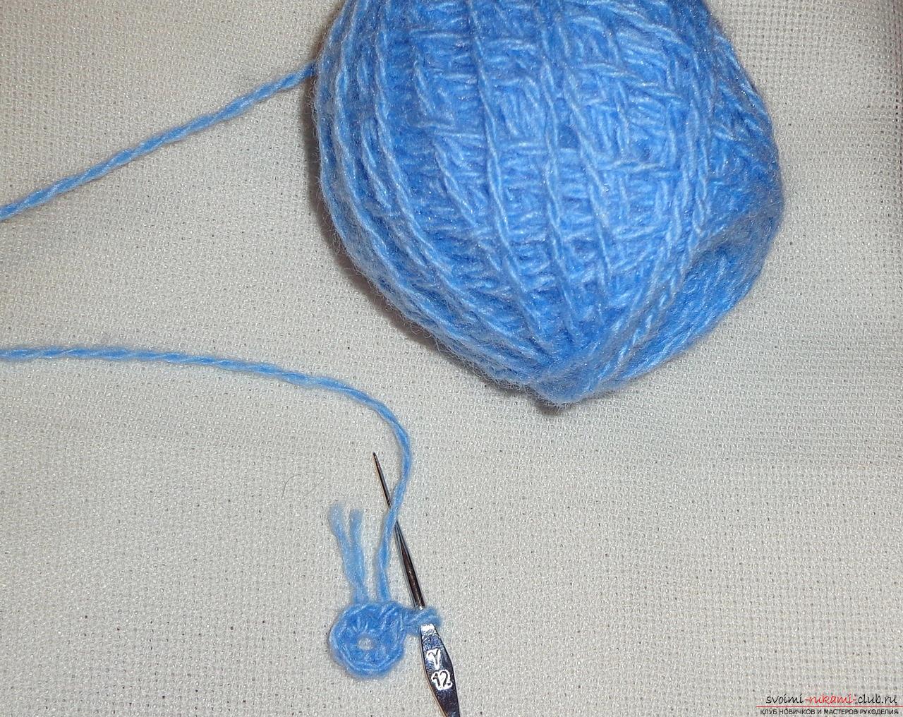 This detailed master class - a crochet lesson for beginners - will teach you how to tie a needle bed with your own hands .. Photo # 13