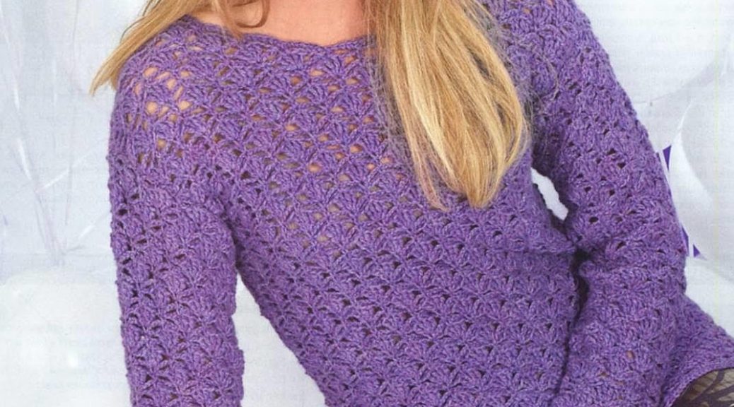 Simple sweater knitting pattern