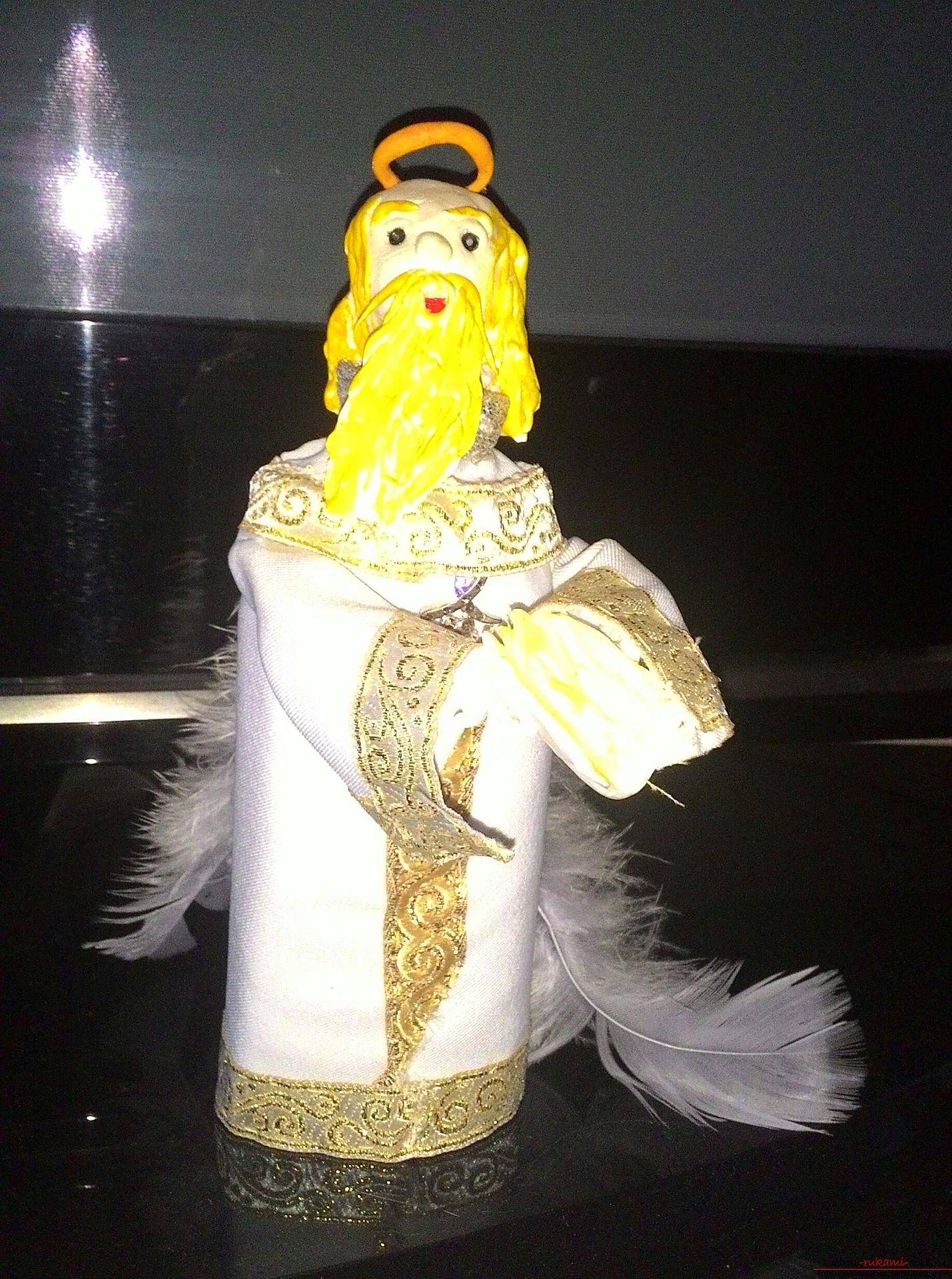 This master class will tell you how to make an Easter decoration - a statuette of a saint .. Photo №1