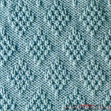 Elegant products with a relief pattern using knitting needles. Photo №5