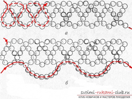 Schemes for bracelets from beads .. Picture №7