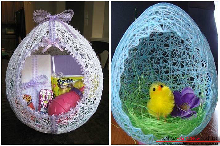 Húsvéti mesterségek, kézművesek a húsvétnakkezek, kézműves húsvéti gyerekeknek, hogyan kell díszíteni a húsvéti tojást saját kezűkkel, ünnepi díszítéssel, húsvéti kompozíciókkal, húsvéti ajtóharanggal .. Photo №18