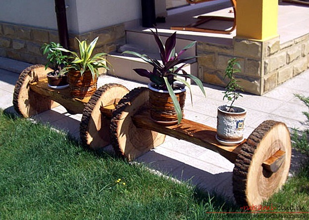 How to make different, interesting crafts for the garden with your own hands. Photo №1