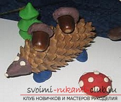 Original crafts made of cones. Photo №8