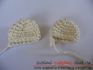 Original baby cap crochet. Photo №8