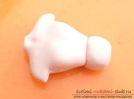 How to make a doll of polymer clay with your own hands? Lesson and photos. Photo №5