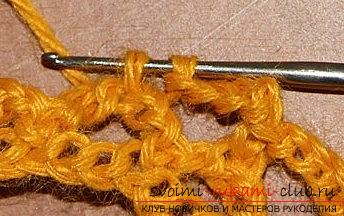 Simple schemes of knitting patterns in several forms - crochet and master class. Photo №4