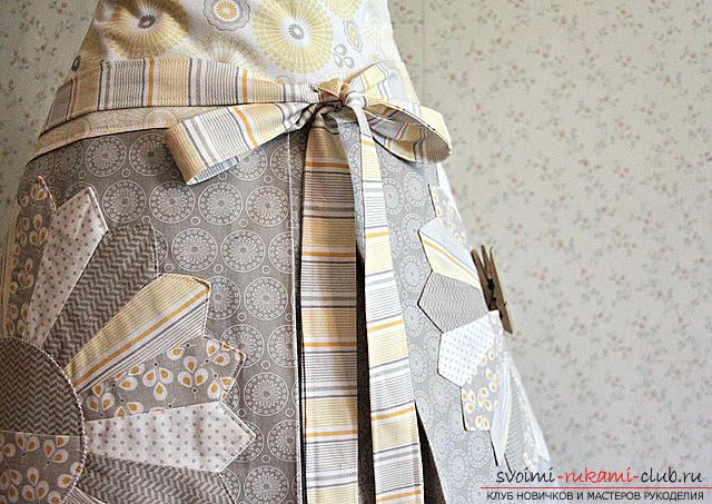 Fancy apron with your own hands. Photo №1