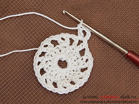 A beautiful cap for a girl crocheted by her own hands. Photo №6