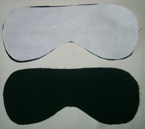 Майсторски клас за шиене на тъмна маска за сън. Снимка №4