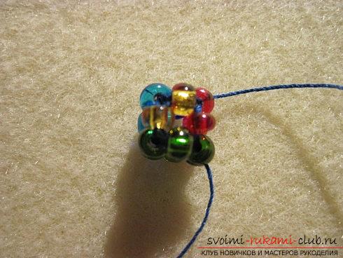 Master classes on weaving tows of beads of various sizes, photo of finished products .. Photo # 14