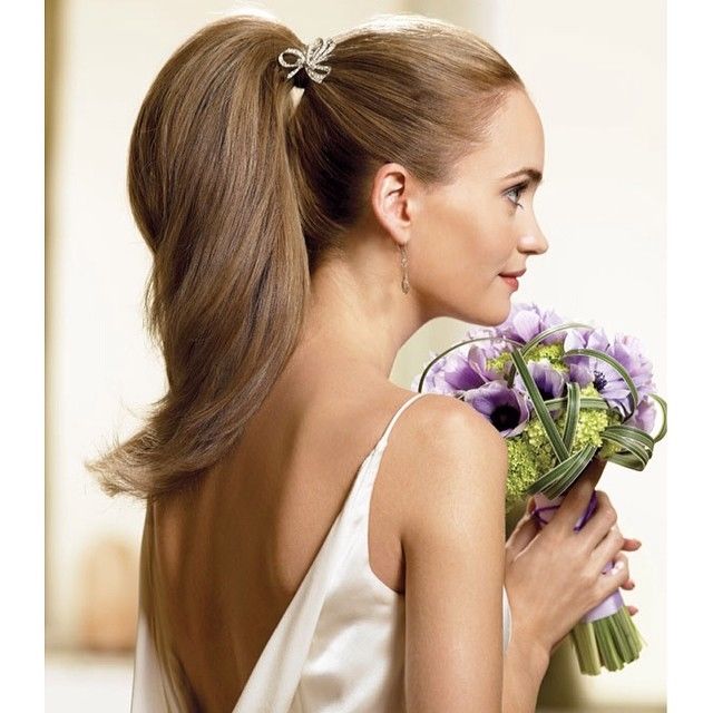 Wedding hairstyles for long hair. Photo Number 11