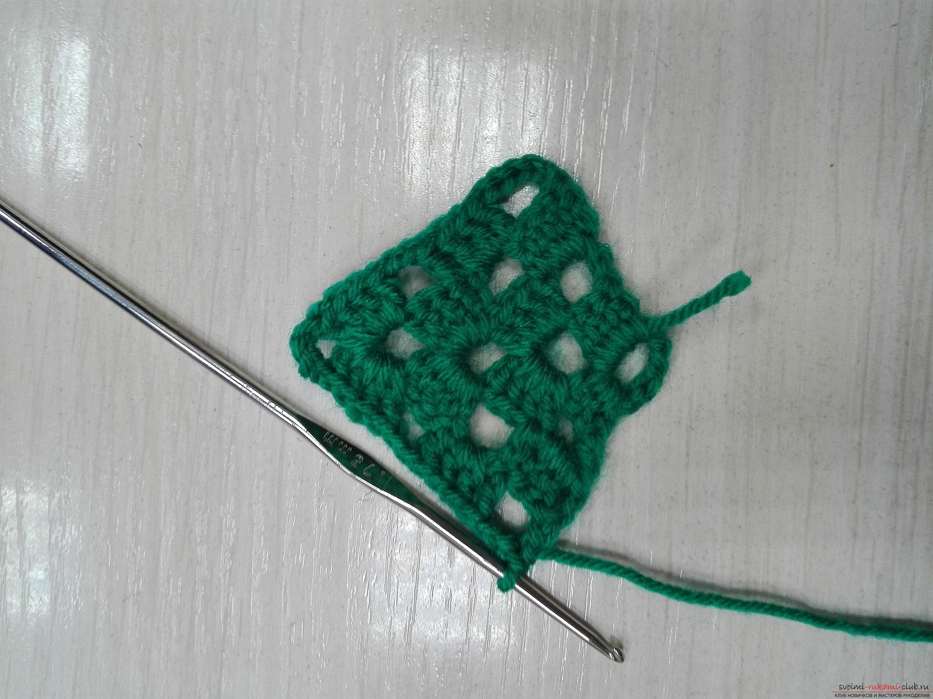 This master class on knitting is designed by the lover - he will teach how to tie the heart crochet. Photo №8
