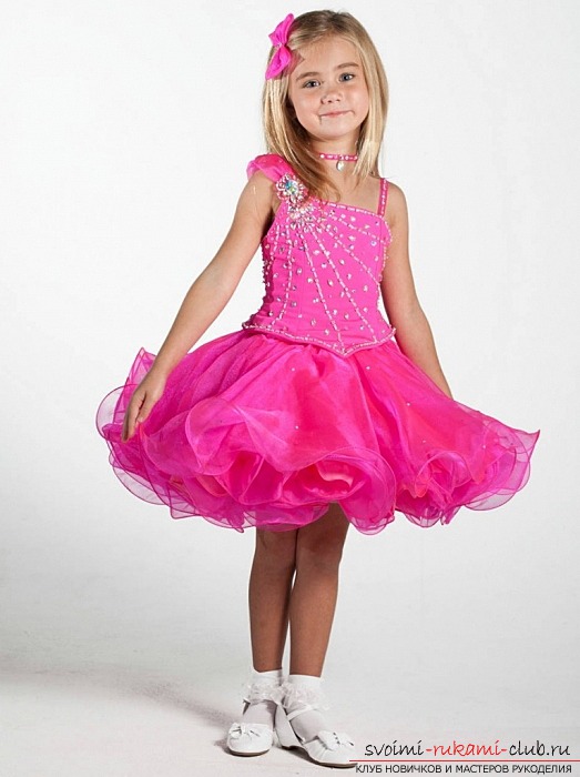 Sew a children's dress for the summer for babes and patterns, a lesson for improving the child's wardrobe. Photo # 2