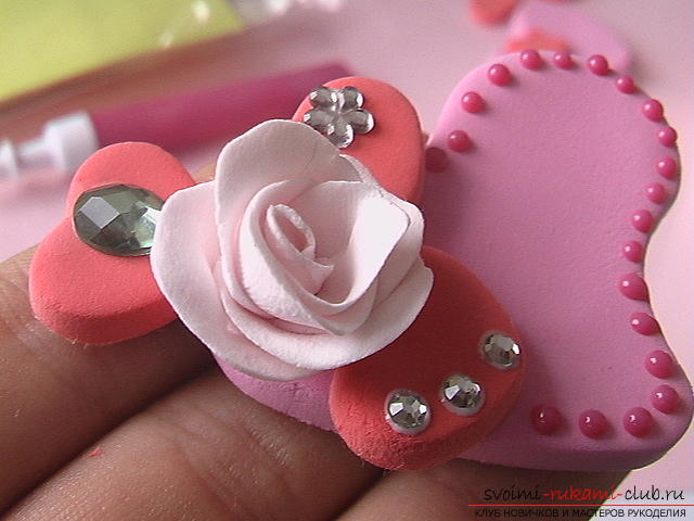 How to make your valentine from clay ?. Photo №4