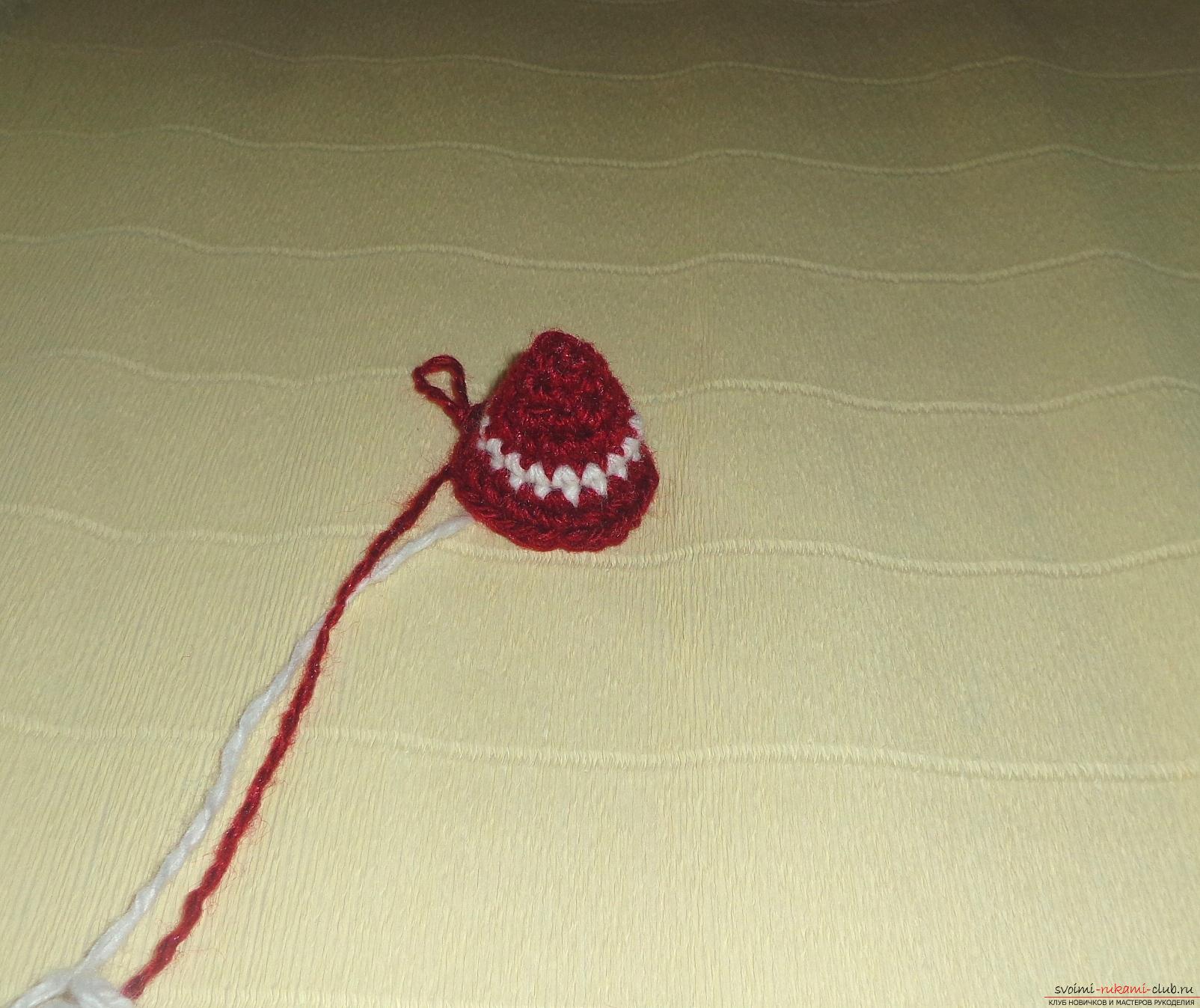 Photo to a lesson on crocheting a snowman "Bonya". Photo №7