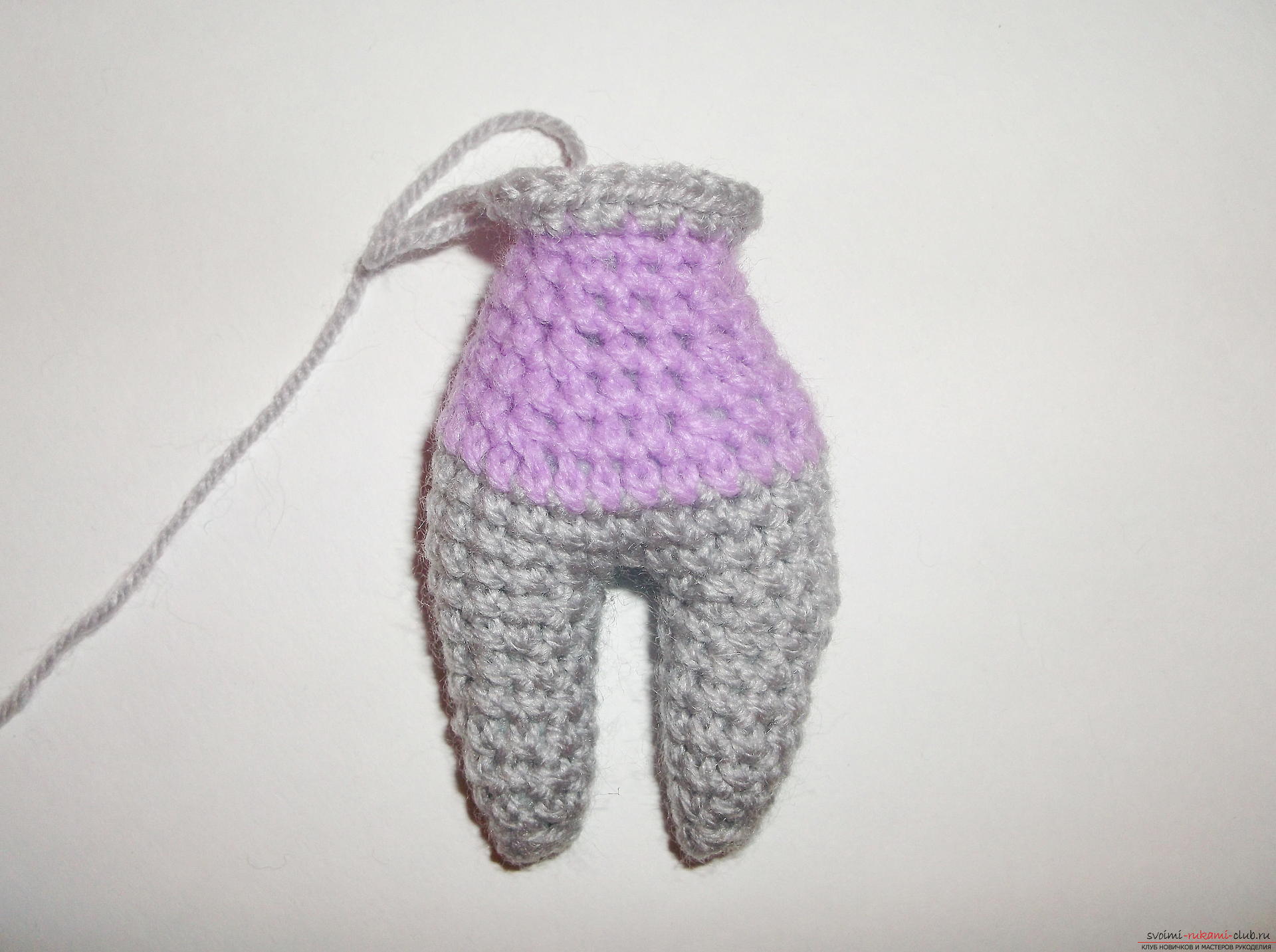 Picture to the lesson on crocheting a small toy. Photo №4