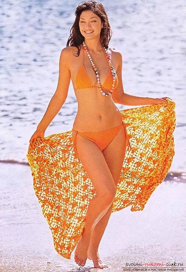 How to tie a swimsuit and a crochet with your own hands, diagrams and job description .. Photo # 4