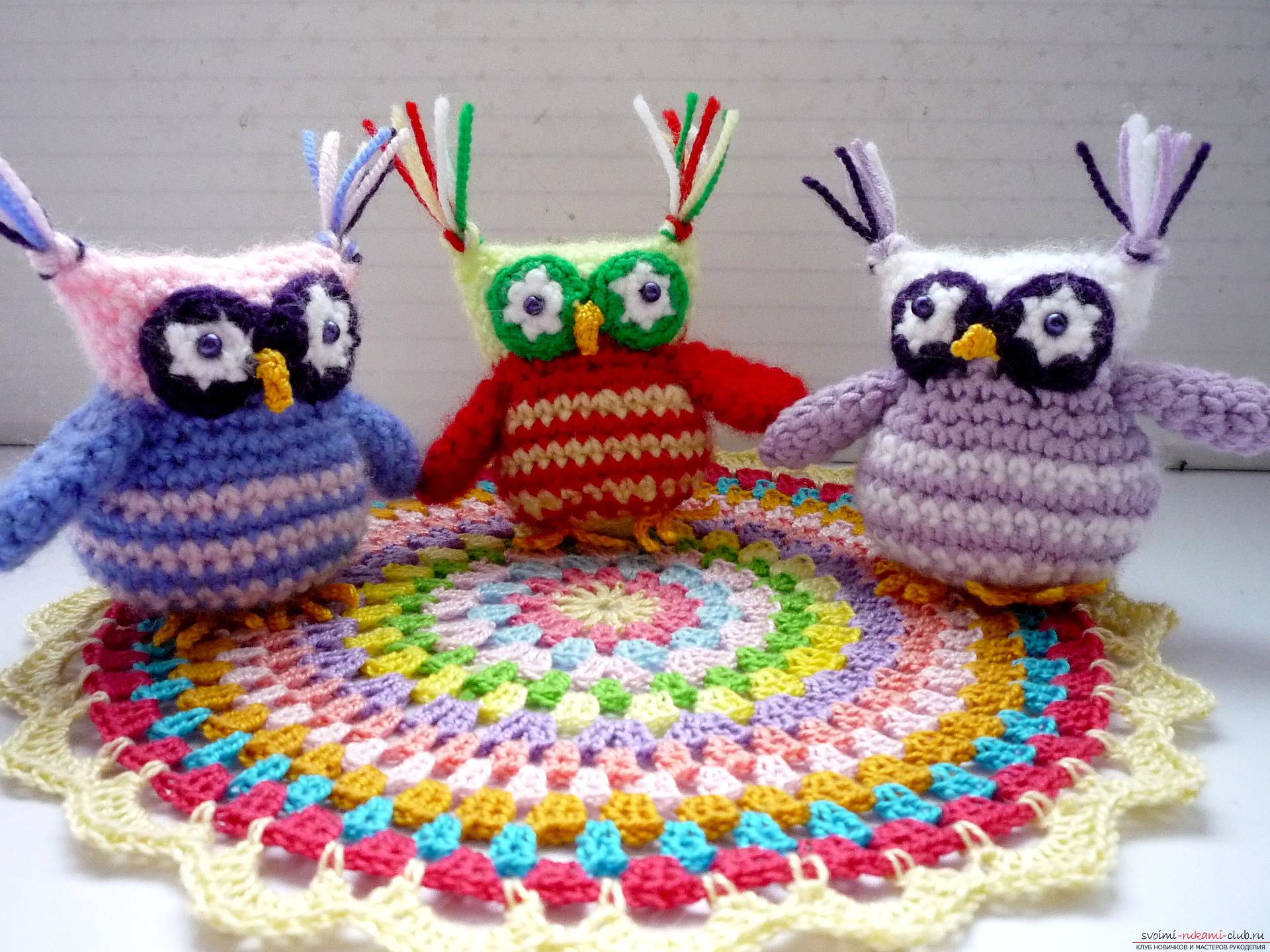 A detailed master-class will teach how to crochet a toy - an amenity in the amigurumi style. Photo №1