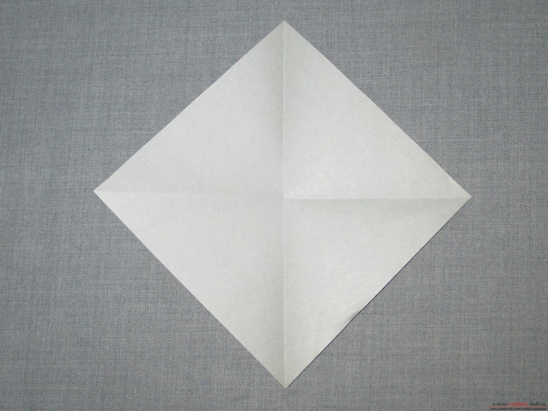 Този подробен майсторски клас с снимка и описание ще ви научи как да направите оригами за начинаещи - оригами куче от хартия .. Снимка # 3