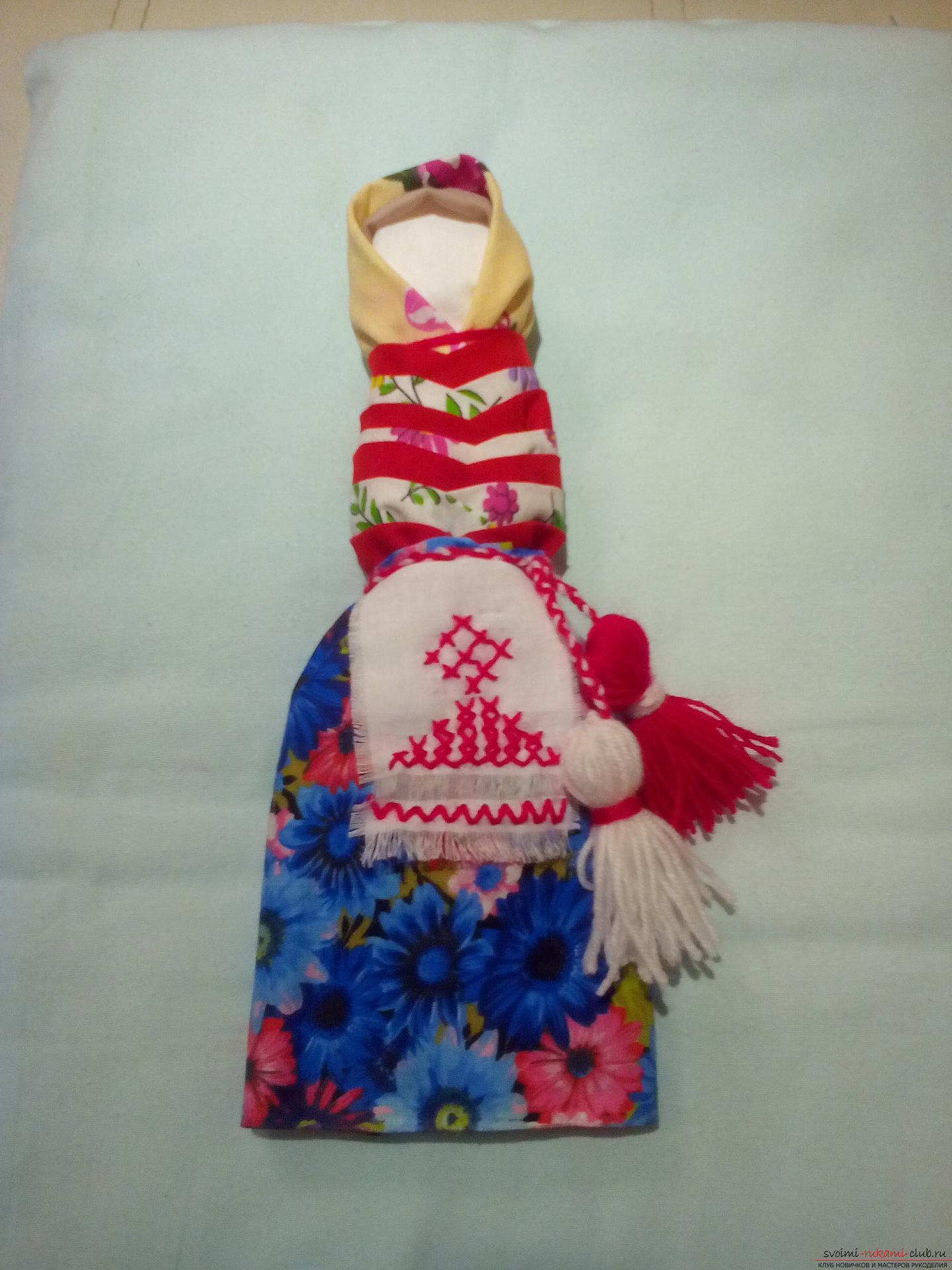 This master class will teach you how to make a ritual doll-amulet with your own hands. Picture №1