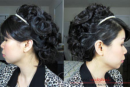 We make hairstyles with our own hands on graduation ball 2015. We learn new types of stylings on the photo with a detailed description of how to make hairstyles with the correct sequence of actions .. Photo №6