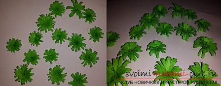 photoinstruction on the creation of an unusual New Year's picture in the quilling technique. Photo №4