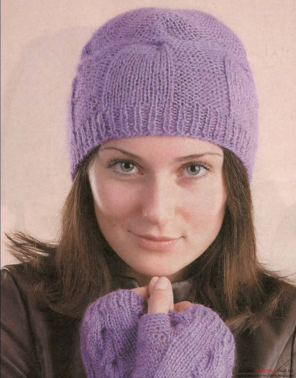 Universal cap on knitting needles. Photo №5