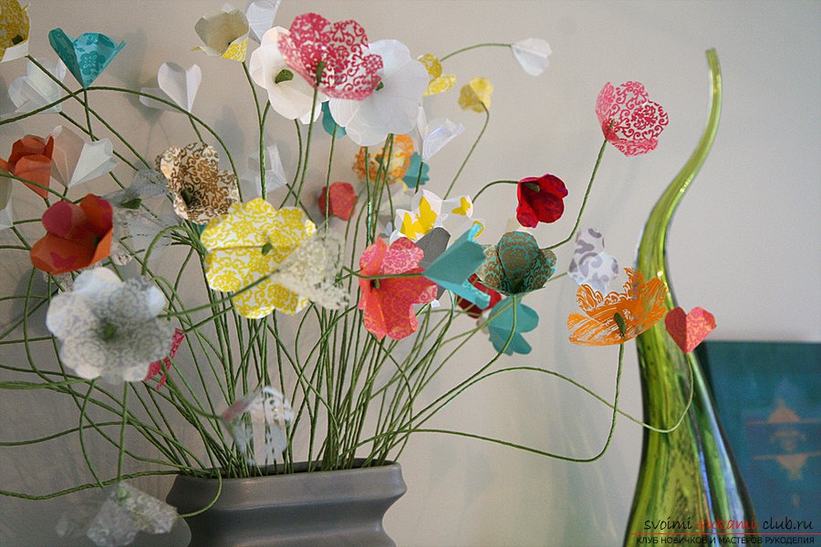 artificial flowers with their own hands, materials for flowers. Photo №4