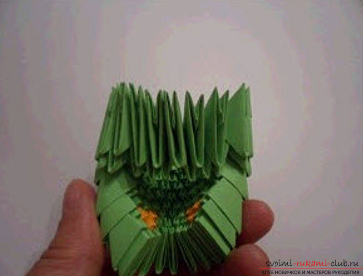 modular origami dragon. Picture №77