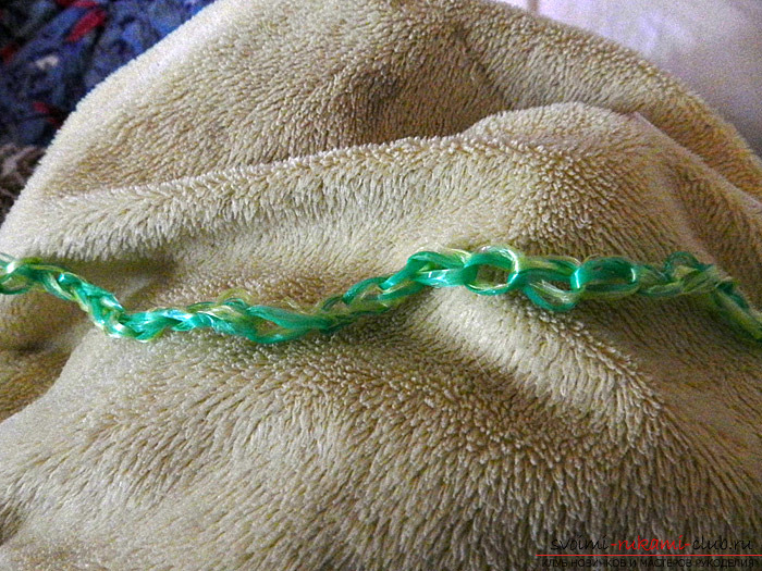 We knit a comfortable bast crochet. Photo №4