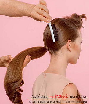 We learn to make a hairdo for the wedding with our own hands. Photo №29