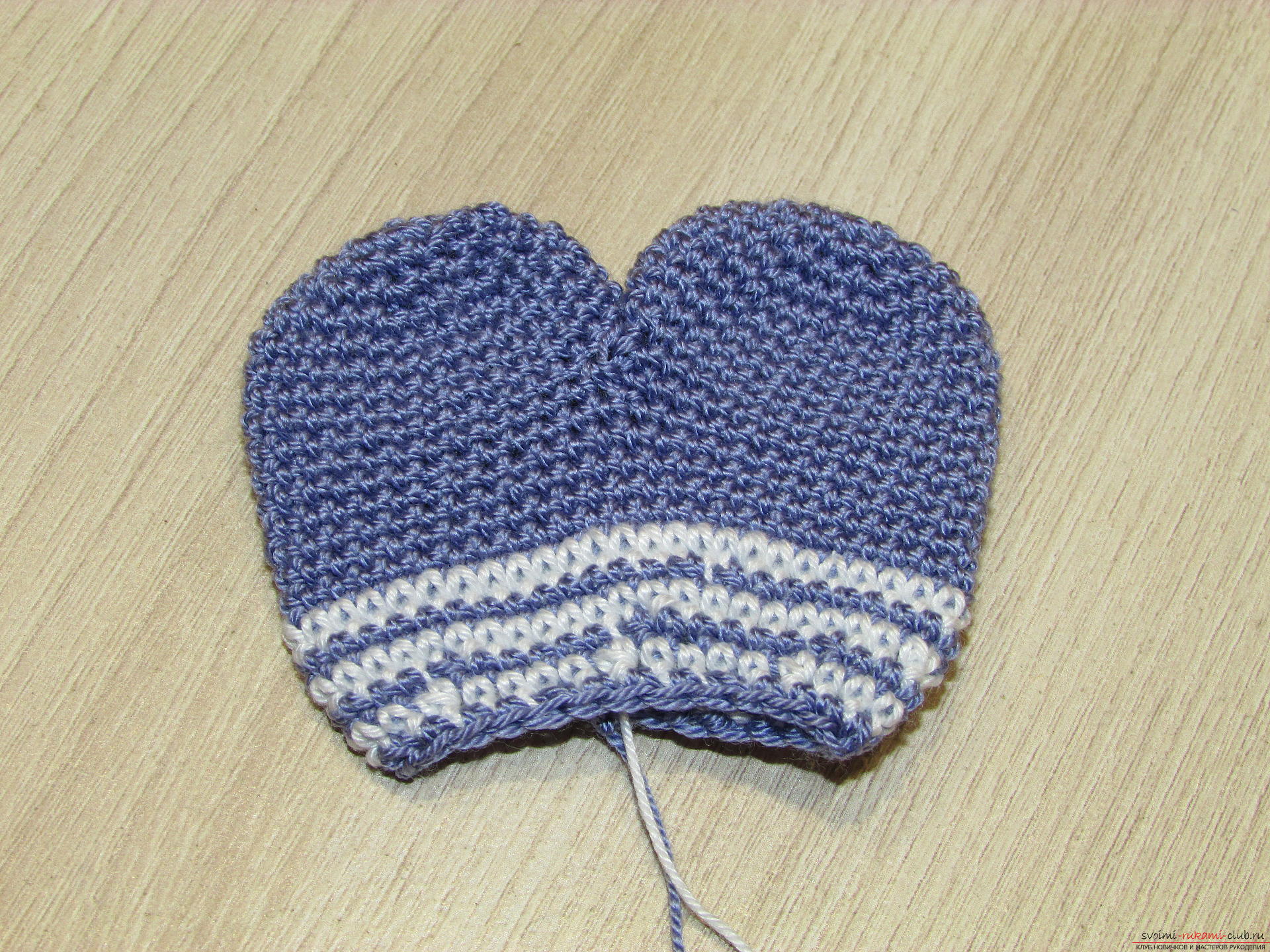 This master class on crochet will teach you how to make a heart charm with your own hands .. Photo # 5