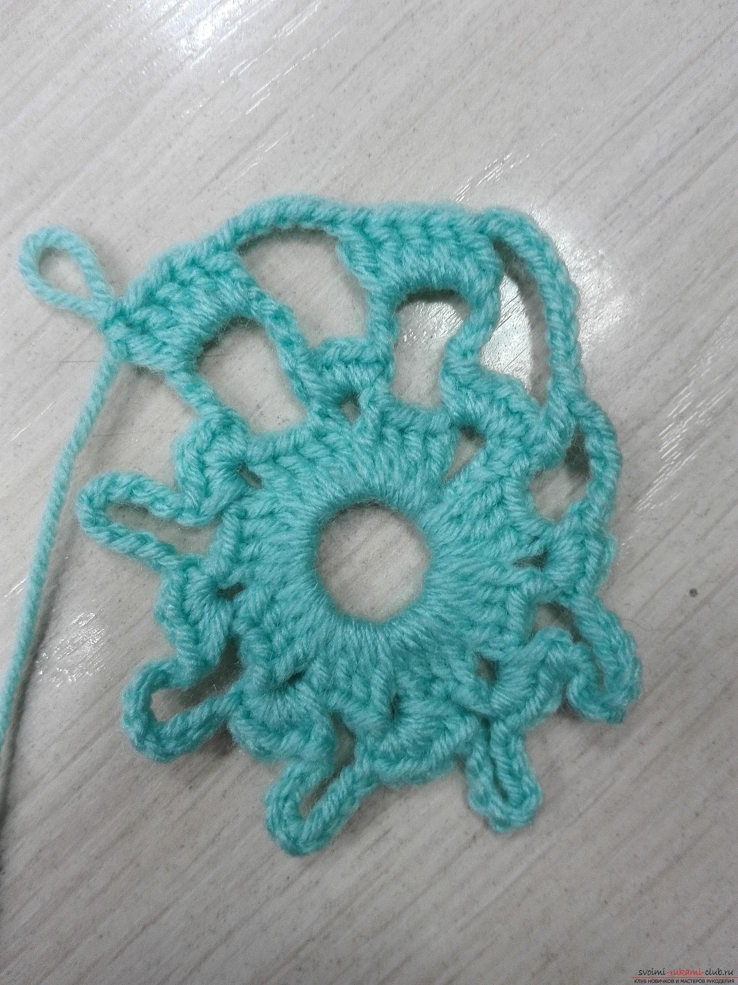 A master class on crocheting an openwork napkin will be clear even for beginners. Photo №6