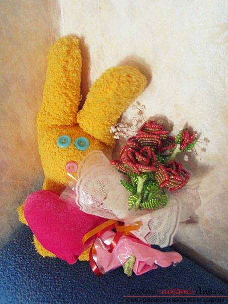 Bunny from the sock. Photo №1
