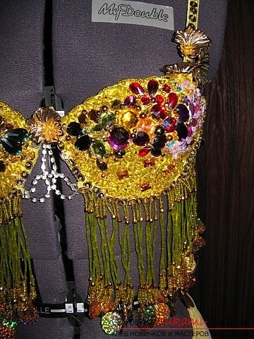 How to make a costume for belly dancing with your own hands. Photos of options .. Photo # 1