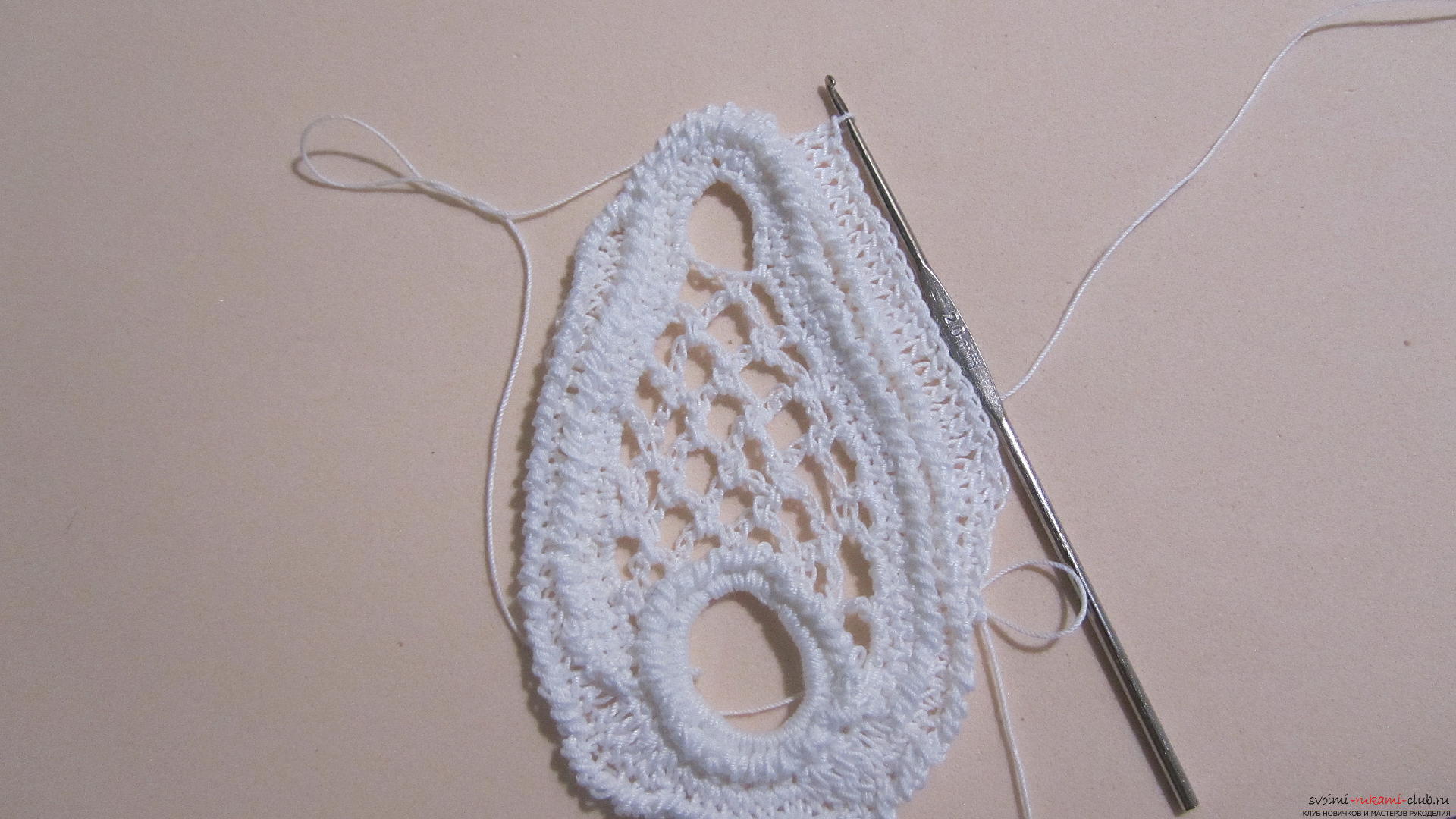 This master class will teach knitting Irish lace and tell about its application. Photo number 44