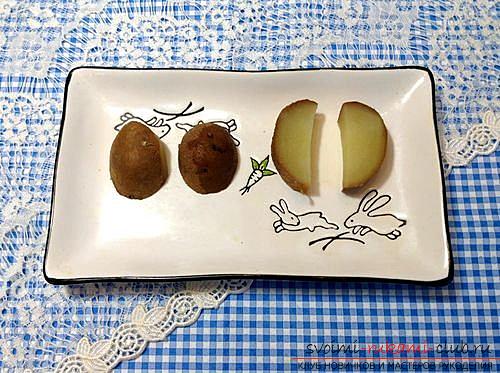 We create interesting and delicious handicrafts from vegetables and fruits. Photo number 12