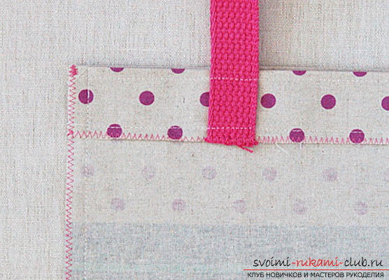 Sewing a simple shopping bag. Photo №7