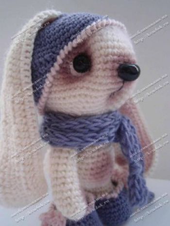 Crocheted Julia Bunny