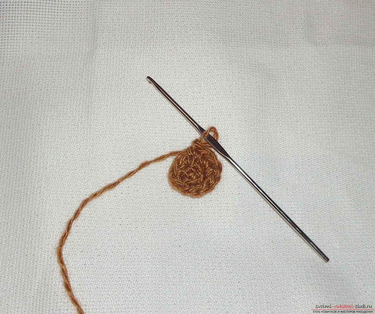 This detailed master class - a crochet lesson for beginners - will teach you how to tie a needle bed with your own hands .. Photo # 2