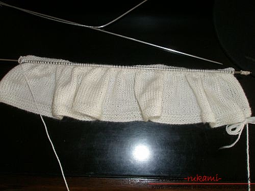 We knit a skirt step by step. Photo # 2