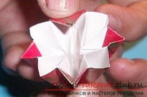 Free master classes on creating modular origami balls, step-by-step photos and description .. Photo # 33