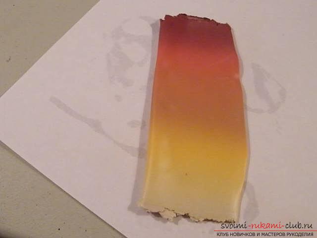 Master class con foto step-by-step, come decorare una pentola di vetro con pasta polimerica .. Foto # 5