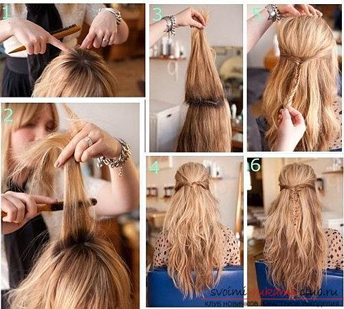 How to make a haircut on September 1 with my own hands for a schoolgirl ?. Photo №6