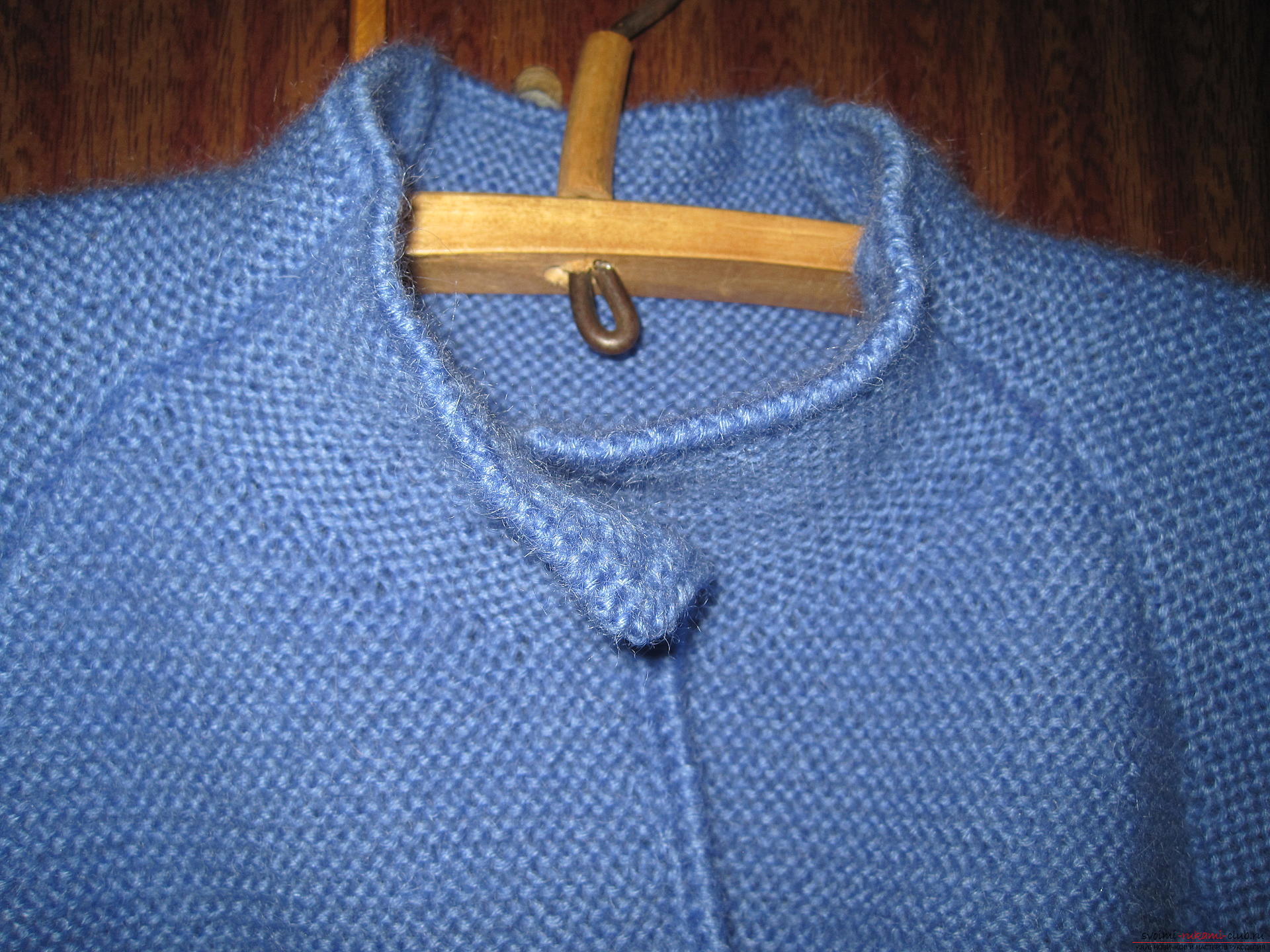Knitted jacket of angora. Photo №4